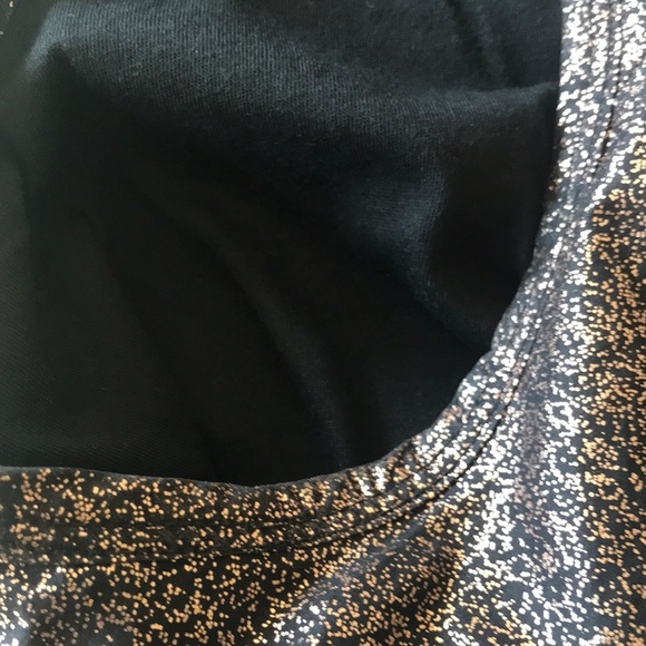 Fabletics top metallic bronzey copper tank top. EUC - Picture 8 of 11